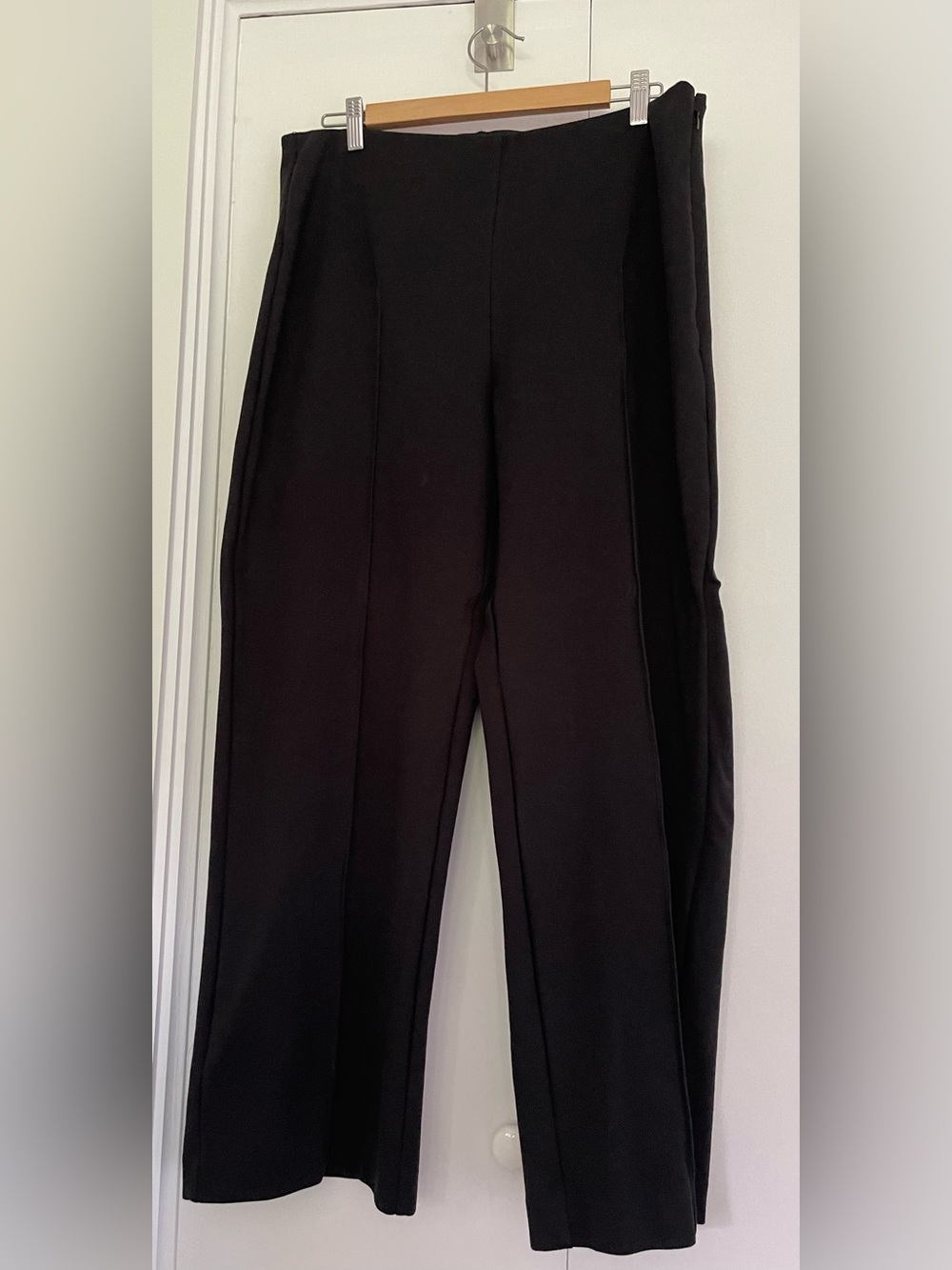 Everlane “The Dream” black seamed trouser